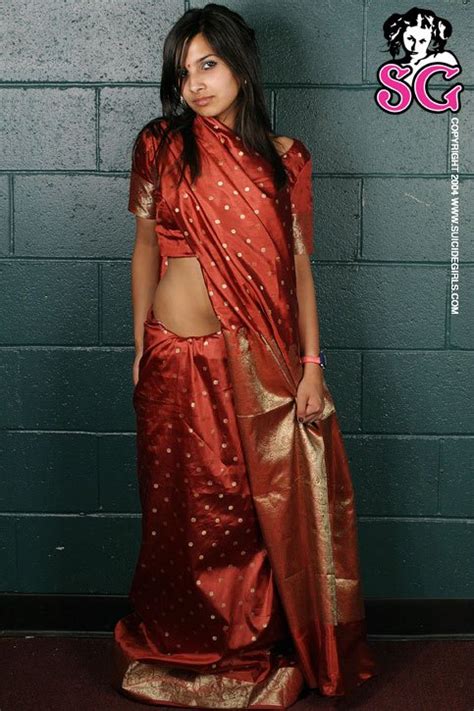 Indian Pornstar Samodi In Red Saree Photo Album By Joy0069
