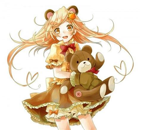 Anime Bear Huggy Bear Pinterest