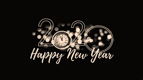 2020 Happy New Year 4k 8k Wallpapers Hd Wallpapers Id 29986