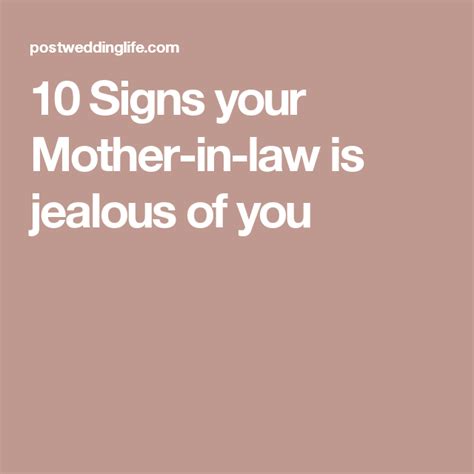 10 Signs Your Mother In Law Is Jealous Of You Narcissistic Mother In