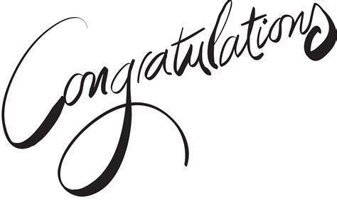 Congratulations Png Text Png Images And Photos Finder
