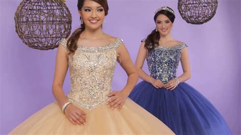 Q By Davinci Quinceanera Dresses Style 80378 Youtube