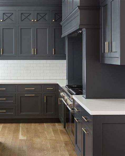 Charcoal Grey Kitchen Cabinets Luxurykitchendesigns Luxury Kitchen