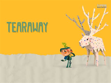 Tearaway Cartoon Video Game Wallpapers