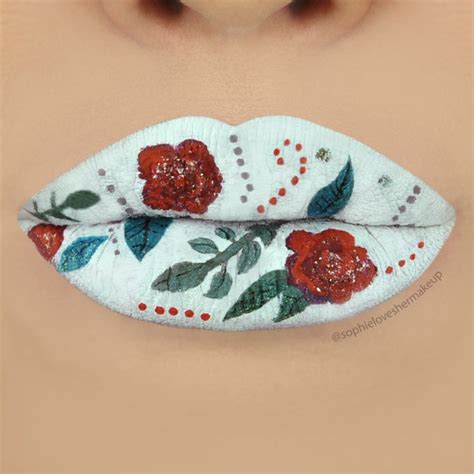 16 Creative Lip Makeup Arts Lips Are Considered The Most Eye Catching