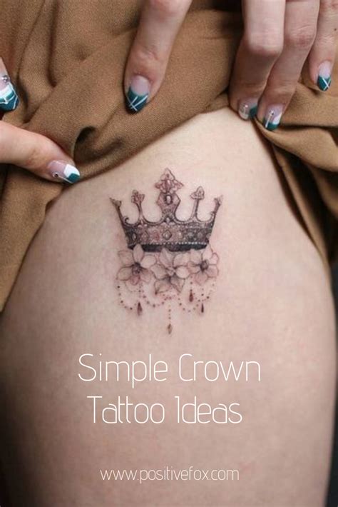 Crown Tattoo For Kings And Queens Crown Meaning And Designs Rose