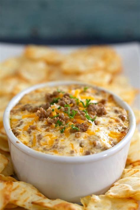 Sausage Cream Cheese Dip For Parties Sausage Dip Dip Recipes Easy