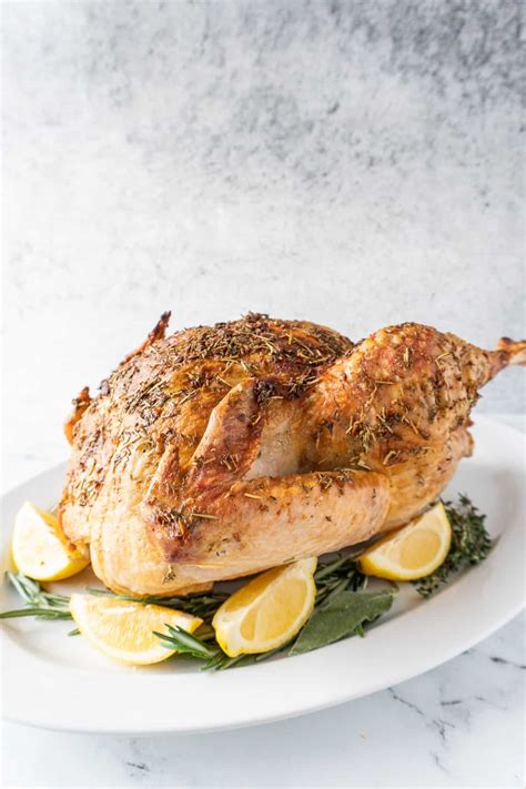 The Best Herb Butter Turkey Recipe Crispy Skin Juicy Turkey