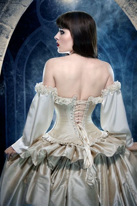 Victorian Fantasy Wedding Dress Handmade Victorian