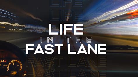 Life In The Fast Lane The Gr8 Kidmission