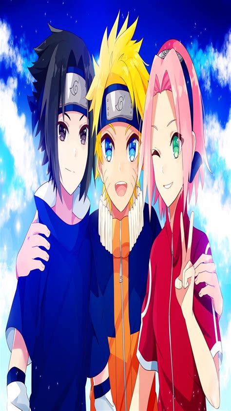 Naruto Team 7 Phone Wallpapers Top Free Naruto Team 7 Phone