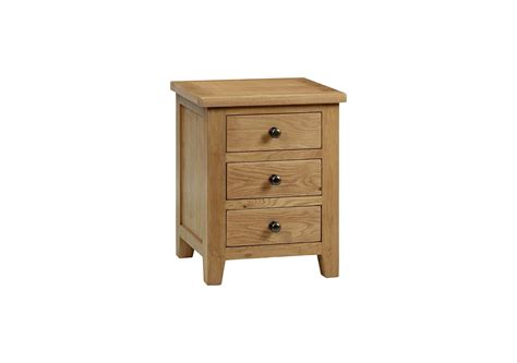 Addison 3 Drawer Bedside Cabinet Bedside Cabinet Furniture Village