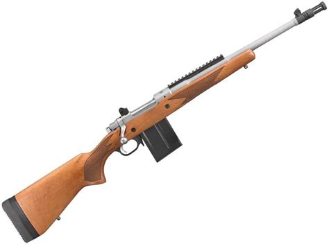 Ruger Gunsite Scout Bolt Action Rifle 308 Win 161 Threaded W