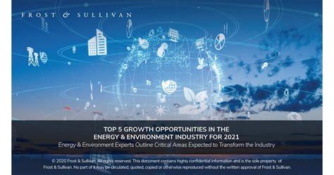 Frost And Sullivan Experts Unveil The Top 5 Growth Opportunities For