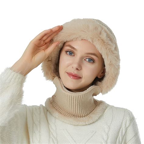 Winter Caps For Women Men Womens Solid Color Knit Hat Ear Protector