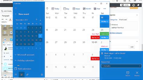 Windows 10 Calendar App That Helps You To Be Most Productive