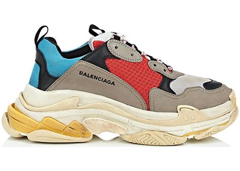 Balenciaga triple s trainers scores 82/100 = good! Balenciaga Triple S Taupe Multi - Sneakers