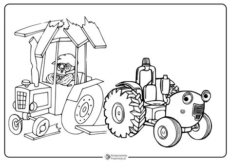 Traktor Do Wydruku Kolorowanka Do Druku Rodzicielskieinspiracje Pl My