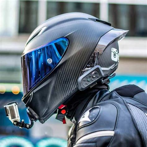 Discount This Month Carbon Fiber Full Face Motorcycle Helmet Racing