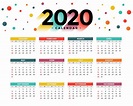 Calendario 2020 | Vector Gratis