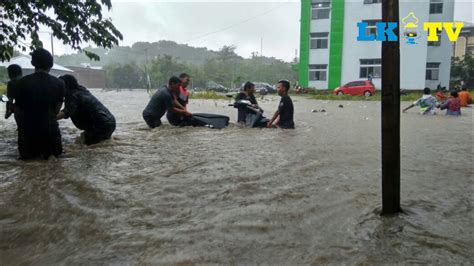 DILANDA HUJAN DERAS STAIN PAREPARE TERENDAM BANJIR YouTube