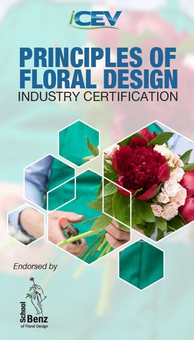 The Principles Of Floral Design Certification Endorsed By Benz School
