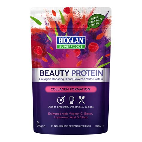 Beauty Protein 100g - Bioglan Superfoods - Vegan Collagen Boosting Blend