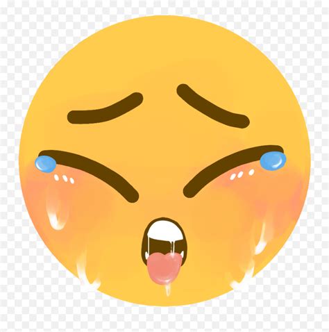 Ahegao Nsfw Discord Emojis Idk Emoji Free Transparent Emoji