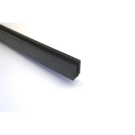 Rubber Channel Black By The Metre