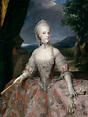 Obra de Arte - Retrato de María Carolina de Austria - Anton Raphael Mengs