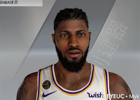 And while this is a weird one for sure, we are absolutely here for it. Paul George Cyberface, Braid Hair and body Model Preseason Looks By MYK FOR 2K21 - NBA 2K ...