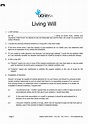 50 Free Living Will Templates & Forms [ALL STATES] ᐅ TemplateLab