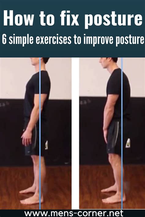 Mens Corner 6 Exercises To Fix Posture