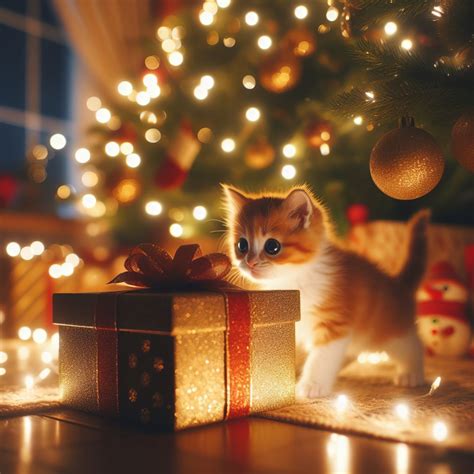 Cute Christmas Kittens Aranyos Karácsonyi Kiscicák Megaport Media