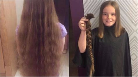Nine Year Old Braves The Chop And Donates Hair To Little Princess Trust