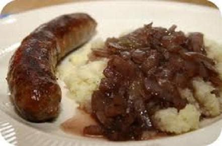 Sausages With Onion Gravy Real Recipes From Mums