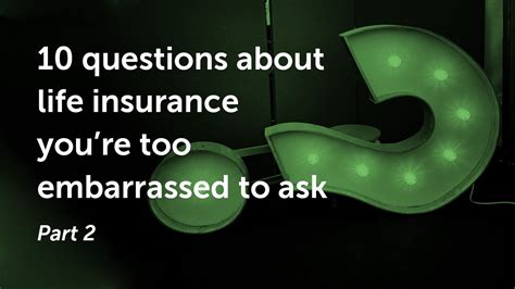 10 Questions About Life Insurance You Re Too Embarrassed To Ask Part 2 Quotacy Qanda Fridays