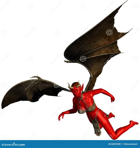 Evil Demon With Wings