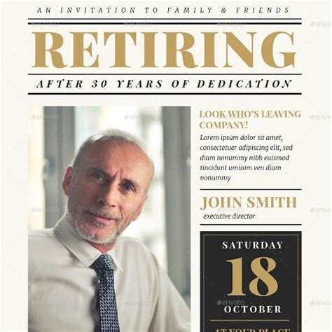 After spending a number of productive years in your career retirement feels like something thats long overdue. 4+ Retirement Greeting Card Templates in PSD | AI | Free ...