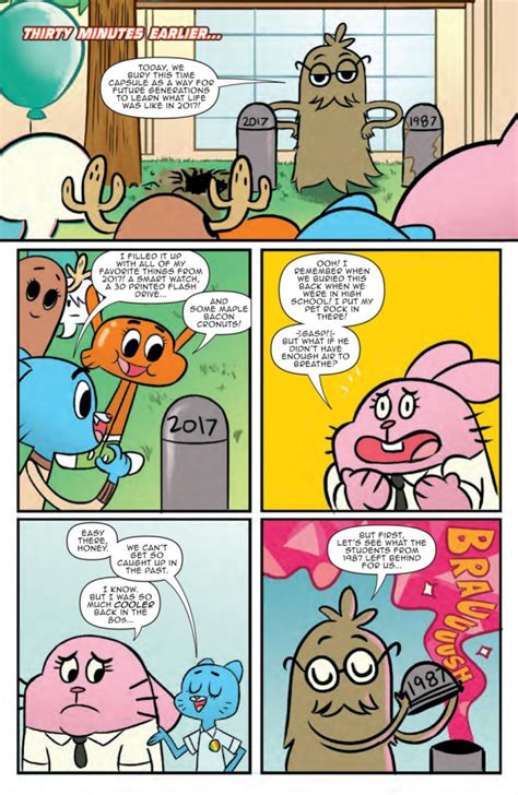 The Amazing World Of Gumball Adventures In Elmore Fresh Comics