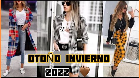 Tendencias De Moda OtoÑo Invierno 2021 2022 Outfits De Moda OtoÑo Invierno Para Mujer 🤎 Youtube