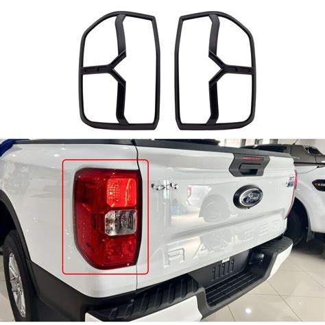 Taillight Cover For Ford Ranger T9 2022 2023 Xlt Xls Xl Car