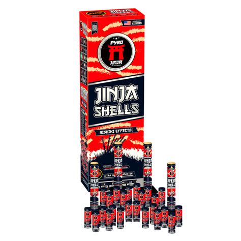 Jinja Shells X Tra Large Canister Kit From Pyro Jinja Elite Fireworks