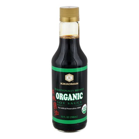 Kikkoman Organic Soy Sauce Shop Soy Sauces At H E B