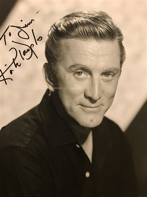Kirk Douglas Movies And Autographed Portraits Through The Decades