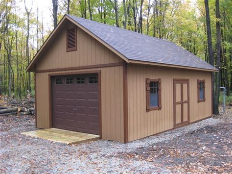 Custom Built Garages Of All Sizes Amish Built 2 Story Garages Custom