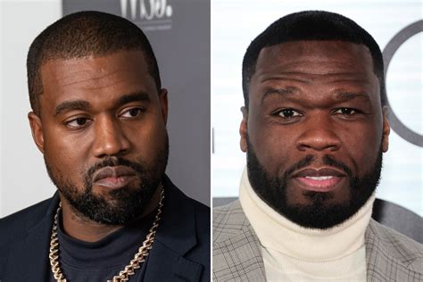 Everything 50 Cent Has Said About Kanye West After Antisemitic Ban