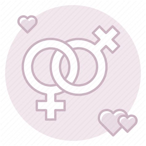 female gay homosexual lesiban marriage marriage equality same sex marriage icon download