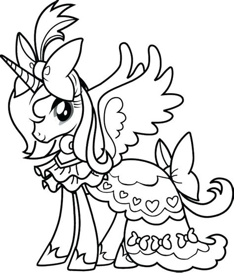 Cute My Little Pony Coloring Pages At Getdrawings Free Download