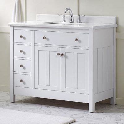 A part of everyday life, your sink should complement your bathroom decor without compromising on practicality. Vanity Cabinets for a Classy Bathroom | Home depot ...